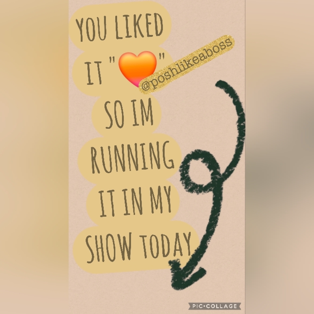 RUNNING YOUR LIKES- FROM LAST Night. Ad ONLY info. Live Show